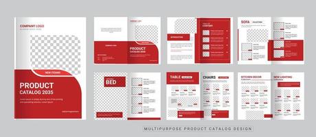 multiuso Prodotto Catalogare design o Prodotto Catalogare modello vettore