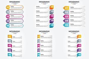 vettore illustrazione infografica piatto design impostato per pubblicità opuscolo aviatore e rivista