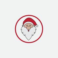 Santa Claus vettore illustrazioni design icona logo