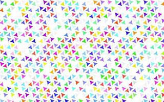 leggero multicolore, arcobaleno vettore senza soluzione di continuità disposizione con linee, triangoli.