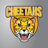 ghepardo logo portafortuna vettore