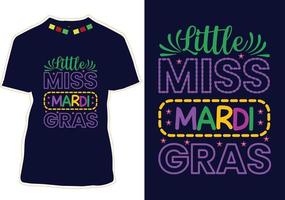 mardi gras maglietta design vettore