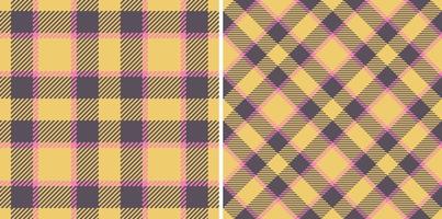 plaid modello sfondo. dai un'occhiata vettore tessile. tessuto struttura senza soluzione di continuità tartan.