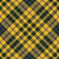 tartan dai un'occhiata tessile. sfondo senza soluzione di continuità tessuto. struttura modello plaid vettore. vettore