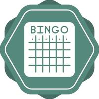 icona del vettore bingo