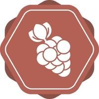 icona di vettore dell'uva