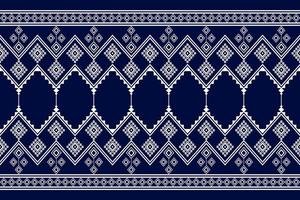 geometrico etnico orientale senza soluzione di continuità modello tradizionale design per sfondo, tappeto, sfondo, vestiario, avvolgere, batik, tessuto, vettore, illustrazione, ricamo stile. vettore