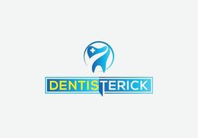 dentale clinica logo dente astratto design vettore modello lineare stile. dentista stomatologia medico medico logotipo concetto icona