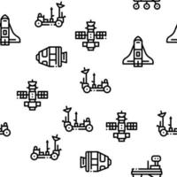 astronauta attrezzatura senza soluzione di continuità modello vettore