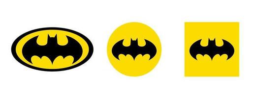 Batman logo editoriale vettore