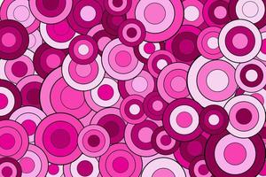 modello con geometrico elementi nel rosa toni pendenza astratto modello vettore sfondo per design