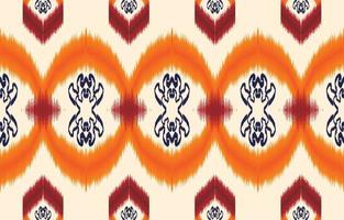reale lussuoso antico ikat modelli. geometrico etnico tribale Vintage ▾ retrò stile. tessuto tessile ikat senza soluzione di continuità modello. indiano africano asiatico navajo azteco ikat Stampa vettore astratto sfondo.