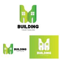 Casa logo, edificio mobilia disegno, costruzione vettore, proprietà marca icona, vero proprietà, alloggiamento vettore