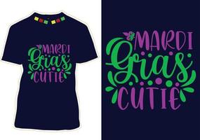 mardi gras svg design vettore