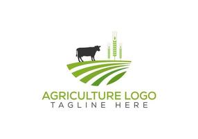 agricoltura logo design. agricoltura cartello, agricoltura logotipo vettore modello