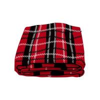 picnic coperta letto colore icona vettore illustrazione