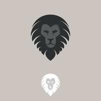 semplice Leone logo design modello vettore