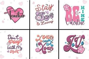 San Valentino giorno svg design vettore