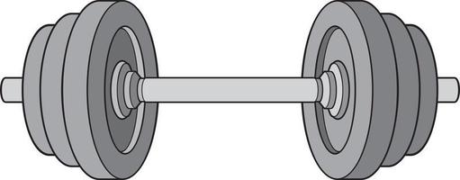 manubrio - peso o manubrio. sport attrezzatura per bodybuilding e fitness. Palestra icona. vettore illustrazione.