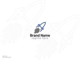 un' Incremento logo design - un' logo vettore