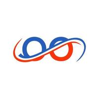 lettera oo logo design per finanziario, sviluppo, investimento, vero tenuta e gestione azienda vettore modello