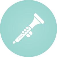 clarinetto vettore icona