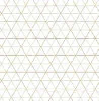 modelli senza cuciture vettoriali geometrici dorati su sfondo bianco. illustrazioni moderne per sfondi, volantini, copertine, striscioni, ornamenti minimalisti