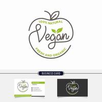 illustrazione vettoriale, food design. lettere scritte a mano per ristorante, menu bar. elementi vettoriali per etichette, loghi, badge, adesivi o icone. raccolta calligrafica e tipografica. menù vegano