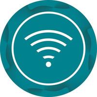 unico Wi-Fi vettore linea icona