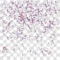 molti caduta minuscolo coriandoli vettore