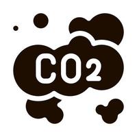 co2 covare Fumo vapore aria vettore icona