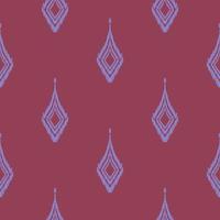 etnico ikat senza soluzione di continuità modello nel tribale. azteco geometrico etnico ornamento Stampa. ikat modello stile. design per sfondo, sfondo, illustrazione, tessuto, vestiario, tappeto, tessile, batik, ricamo. vettore