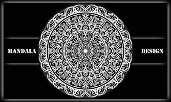 paisley design. colorazione libro design. mandala motivo design. vettore