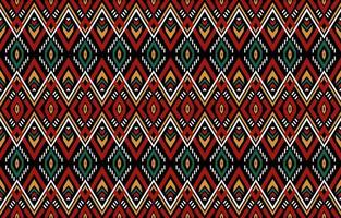 etnico senza soluzione di continuità modello. vettore geometrico tribale africano indiano tradizionale ricamo sfondo. boemo moda. ikat tessuto tappeto batik ornamento gallone tessile decorazione sfondo boho stile