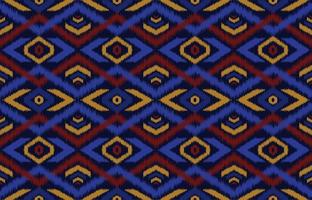 etnico senza soluzione di continuità modello. vettore geometrico tribale africano indiano tradizionale ricamo sfondo. boemo moda. ikat tessuto tappeto batik ornamento gallone tessile decorazione sfondo boho stile