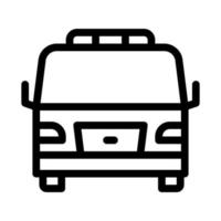 trainare auto camion icona vettore schema illustrazione