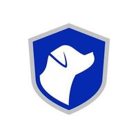 animali domestici guardia logo vettore