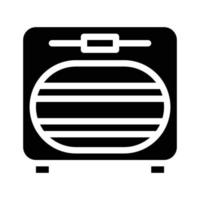 igiene forno glifo icona vettore illustrazione isolato