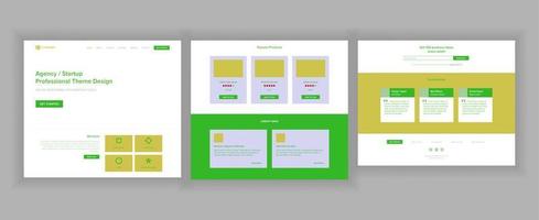 sito web design modello vettore. attività commerciale tecnologia. atterraggio ragnatela pagina. moderno in linea servizi. promozione impostazioni. esempio marca. organizzazione officina. illustrazione vettore