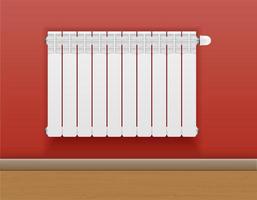 unità di riscaldamento a radiatori a parete vettore