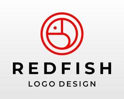 pesce, frutti di mare, ristorante, pesca industria azienda logo design. vettore