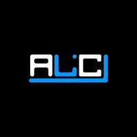alc lettera logo creativo design con vettore grafico, alc semplice e moderno logo.