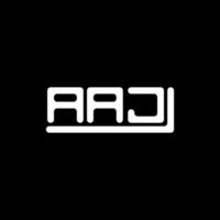 aaj lettera logo creativo design con vettore grafico, aaj semplice e moderno logo.