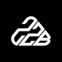 zzb lettera logo creativo design con vettore grafico, zzb semplice e moderno logo.