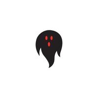 fantasma icona. semplice stile Halloween vacanza manifesto sfondo simbolo. fantasma marca logo design elemento. maglietta stampa. vettore per etichetta.