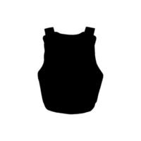 antiproiettile icona. semplice stile notifica il polizia manifesto sfondo simbolo. antiproiettile marca logo design elemento. antiproiettile maglietta stampa. vettore per etichetta.