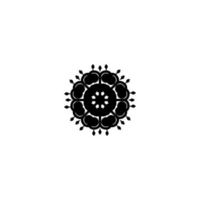 mandala ornamento. semplice stile mandala ornamento manifesto sfondo simbolo. mandala ornamento marca logo design elemento. mandala ornamento maglietta stampa. vettore per etichetta.