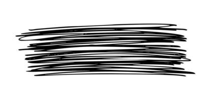 schizzo scarabocchiare sbavare. nero matita disegno nel il forma di un' rettangolo su bianca sfondo. grande design per qualunque scopi. vettore illustrazione.