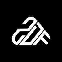 zdf lettera logo creativo design con vettore grafico, zdf semplice e moderno logo.