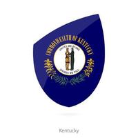 bandiera di Kentucky. vettore